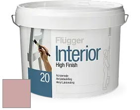 Краска Flugger Interior High Finish 20 акриловая полуматовая эмаль цвет 3405 