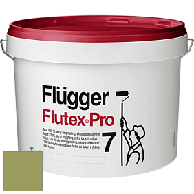 Краска Flugger Flutex Pro 7 матовая краска цвет NCS S 3040-G50Y 