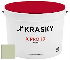 Краска X Pro 10 X Krasky матовая краска для стен и потолков цвет 3525 