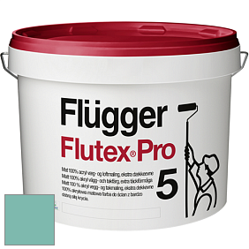 Краска Flugger Flutex Pro 5 матовая краска цвет NCS S 2030-B70G 