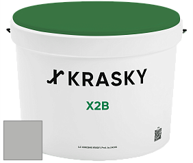 Краска X2B X Krasky глубокоматовая краска для потолков цвет NCS S 3000-N 