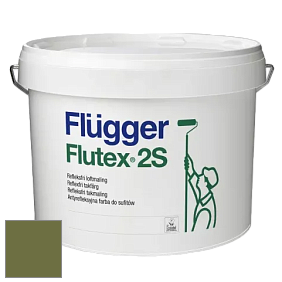 Краска Flugger Flutex 2S глубоко матовая краска цвет NCS S 5040-G50Y 