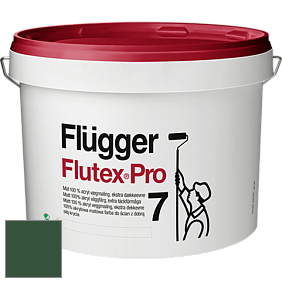 Краска Flugger Flutex Pro 7 матовая краска цвет NCS S 6530-G10Y 