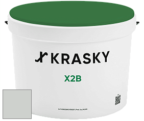 Краска X2B X Krasky глубокоматовая краска для потолков цвет NCS S 1502-G 