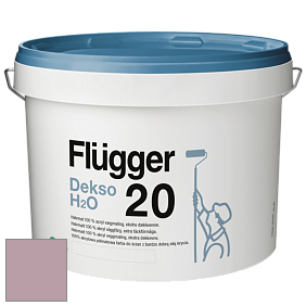 Краска Flugger Dekso H2O 20 полуматовая краска цвет NO.5 