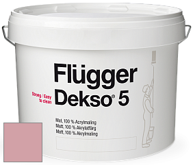 Краска Flugger Dekso 5 матовая краска цвет 2415 