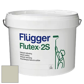 Краска Flugger Flutex 2S глубоко матовая краска цвет NCS S 2005-G80Y 