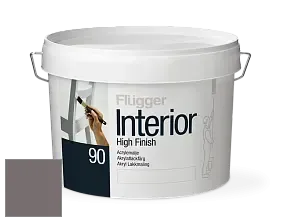 Краска Flugger Interior High Finish 90 акриловая глянцевая эмаль цвет NCS S 6005-R 