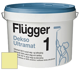 Краска Flugger Dekso 1 ультраматовая краска цвет NCS S 0530-G70Y 
