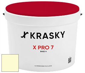 Краска X Pro 7 X Krasky матовая краска для стен и потолков цвет 1312 