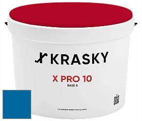 Краска X Pro 10 X Krasky матовая краска для стен и потолков цвет NCS S 3065-R90B 