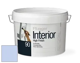 Краска Flugger Interior High Finish 90 акриловая глянцевая эмаль цвет NCS S 0525-R70B 