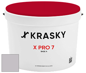 Краска X Pro 7 X Krasky матовая краска для стен и потолков цвет 5435 