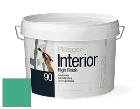 Краска Flugger Interior High Finish 90 акриловая глянцевая эмаль цвет NCS S 2050-B90G 