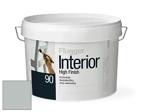 Краска Flugger Interior High Finish 90 акриловая глянцевая эмаль цвет 5555 