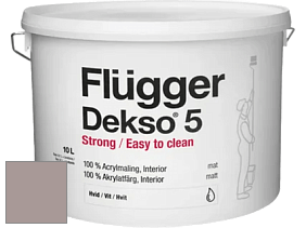 Краска Flugger Dekso 5 матовая краска цвет 5427 