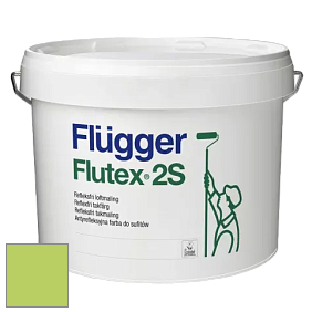 Краска Flugger Flutex 2S глубоко матовая краска цвет NCS S 0560-G40Y 