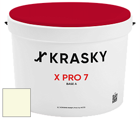 Краска X Pro 7 X Krasky матовая краска для стен и потолков цвет 1311 