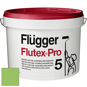 Краска Flugger Flutex Pro 5 матовая краска цвет NCS S 1060-G30Y 