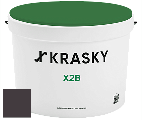 Краска X2B X Krasky глубокоматовая краска для потолков цвет NCS S 8505-R20B 