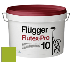 Краска Flugger Flutex Pro 10 матовая моющаяся краска цвет NCS S 1075-G40Y 