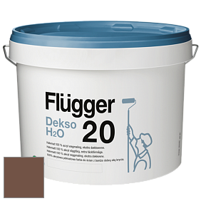 Краска Flugger Dekso H2O 20 полуматовая краска цвет 4368 