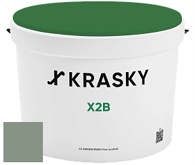 Краска X2B X Krasky глубокоматовая краска для потолков цвет NO.62 