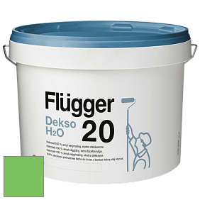 Краска Flugger Dekso H2O 20 полуматовая краска цвет NCS S 0570-G20Y 