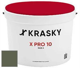 Краска X Pro 10 X Krasky матовая краска для стен и потолков цвет 4518 