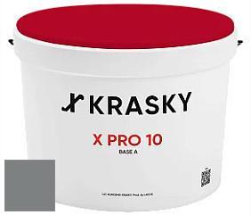 Краска X Pro 10 X Krasky матовая краска для стен и потолков цвет RAL 9023 