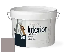 Краска Flugger Interior High Finish 90 акриловая глянцевая эмаль цвет NCS S 4005-R 