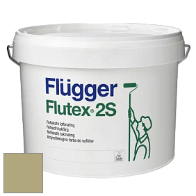 Краска Flugger Flutex 2S глубоко матовая краска цвет NCS S 3020-G80Y 