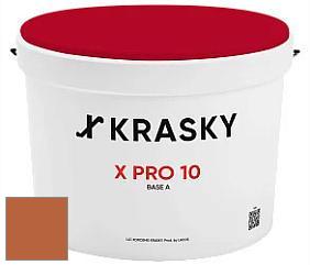 Краска X Pro 10 X Krasky матовая краска для стен и потолков цвет NCS S 3060-Y50R 