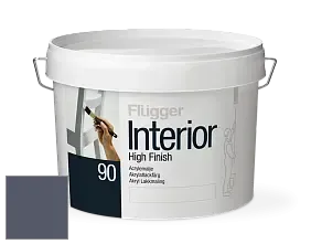 Краска Flugger Interior High Finish 90 акриловая глянцевая эмаль цвет NCS S 7010-R70B 