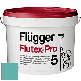 Краска Flugger Flutex Pro 5 матовая краска цвет NCS S 2040-B50G 