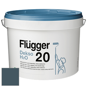Краска Flugger Dekso H2O 20 полуматовая краска цвет 3488 