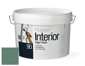 Краска Flugger Interior High Finish 90 акриловая глянцевая эмаль цвет NCS S 5020-B90G 