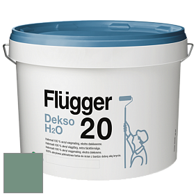 Краска Flugger Dekso H2O 20 полуматовая краска цвет NCS S 4020-G 