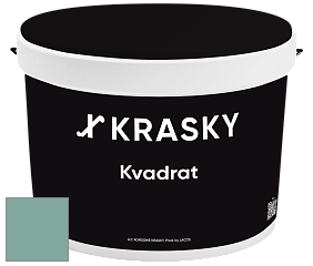 Краска X2B Kvadrat X Krasky матовая краска для потолков глубокого чёрного цвета цвет NCS S 3020-B70G 