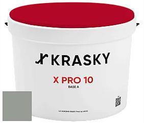 Краска X Pro 10 X Krasky матовая краска для стен и потолков цвет NCS S 4005-G20Y 