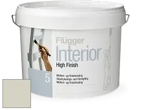 Краска Flugger Interior High Finish 5 матовая акриловая краска-грунт цвет NCS S 1505-G80Y 
