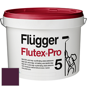 Краска Flugger Flutex Pro 5 матовая краска цвет RAL 4007 