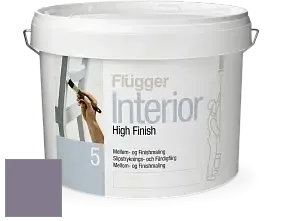 Краска Flugger Interior High Finish 5 матовая акриловая краска-грунт цвет 5447 