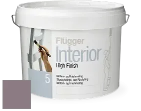 Краска Flugger Interior High Finish 5 матовая акриловая краска-грунт цвет NCS S 5010-R30B 