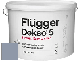Краска Flugger Dekso 5 матовая краска цвет 4446 