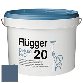 Краска Flugger Dekso H2O 20 полуматовая краска цвет 3477 