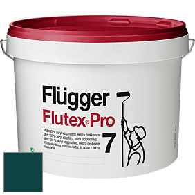 Краска Flugger Flutex Pro 7 матовая краска цвет RAL 6004 