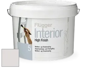 Краска Flugger Interior High Finish 5 матовая акриловая краска-грунт цвет NCS S 1002-R 