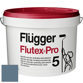Краска Flugger Flutex Pro 5 матовая краска цвет NCS S 5020-R90B 