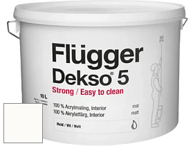 Краска Flugger Dekso 5 матовая краска цвет IN-745 
